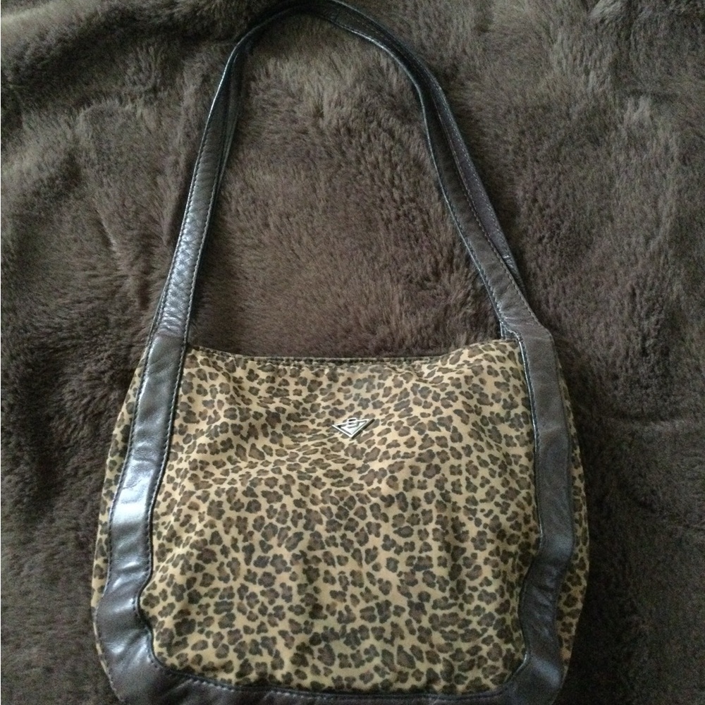 Bottega Veneta Leopard Print shoulder Bag